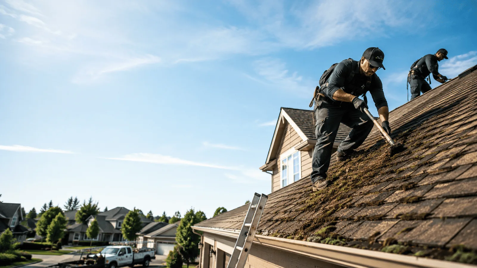 Roof Moss Removal in Germantown, MD near me